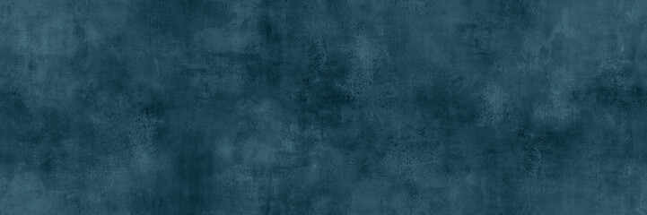 Dark turquoise cement wall texture, vintage repeating background