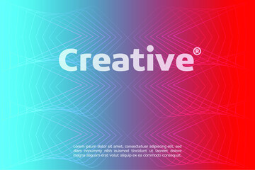 Modern Vector background design. Future Poster template. Minimal cover design. Colored halftone gradients. Future geometric patterns. Eps10 vector.	