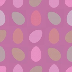 Spring seamless Easter coloured eggs pattern for wrapping paper and notebooks and kids and hobbies and clothes print
