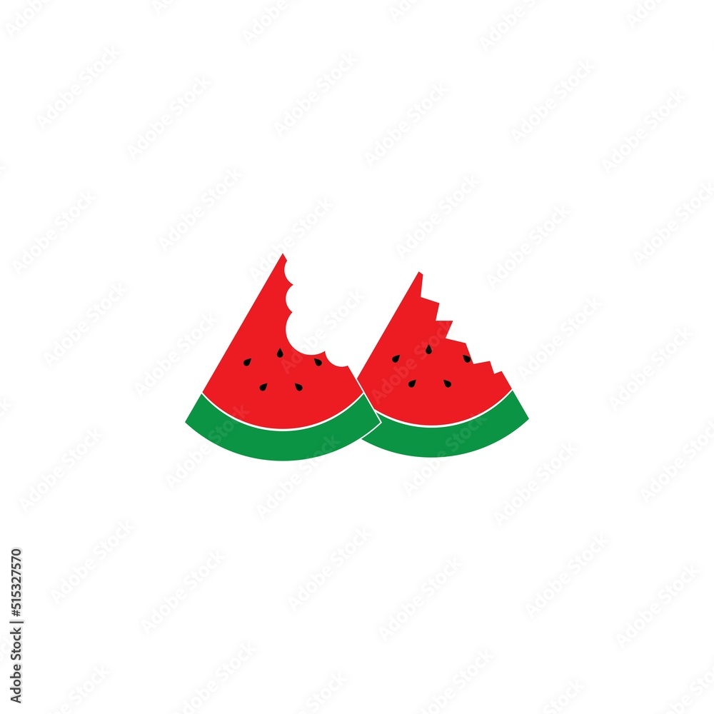 Poster watermelon icon