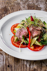 Salad with meat