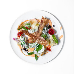 Salad with fish
