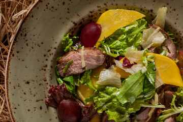 Salad with meat