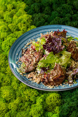 Salad with meat