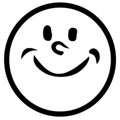 People face emotion icon sign symbol design