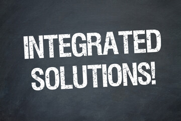 Fototapeta premium Integrated Solutions!