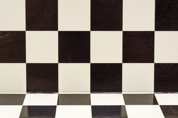 chess background black and white squares