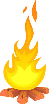 Cam fire clipart design illustration