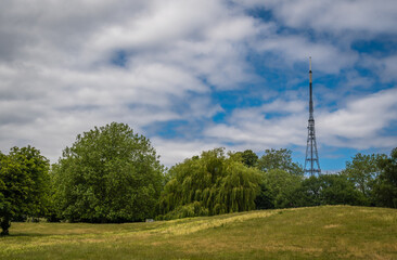 Fototapeta na wymiar Crystal Palace Park and Transmitting Station