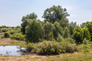 Landscapes of Ukraine after the invasion of Russian invaders