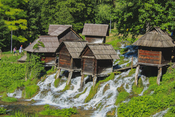 old mill on the river