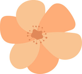 Flowers clipart design illustration