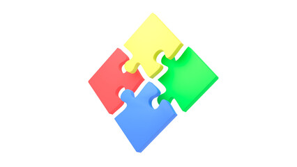 4 Puzzle Pieces 