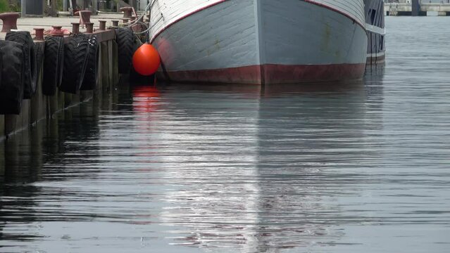 Detail in einem Hafen