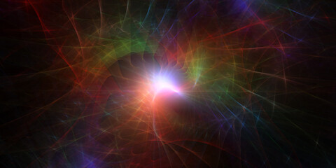 Fraktal Hintergrund Design 