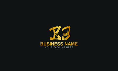 BJ B J initial logo | initial based abstract modern minimal creative logo, vector template image. luxury logotype logo, real estate homie logo. typography logo. initials logo.