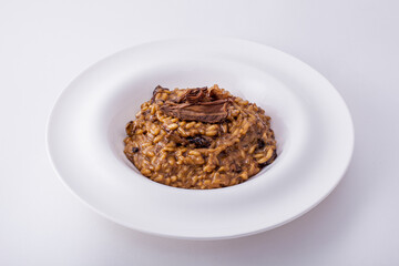 Risotto with porcini mushroom