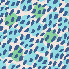 Big hand drawn dots, blobs, spots, blots, circle, brush strokes texture background