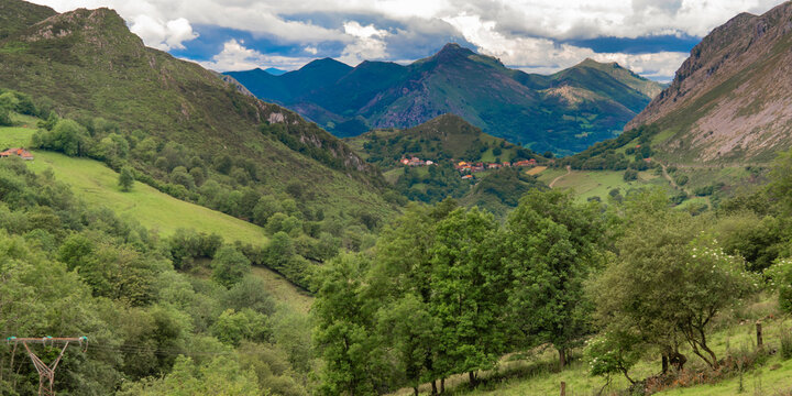 Protected Landscape of Sierra de Cuera, Asturias, Spain, Europe