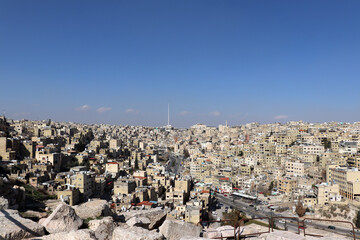 Amman, Jordan - buildings in downtown