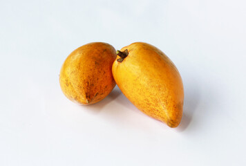 gold fruit in tropical