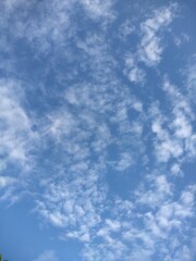 Obraz premium blue sky with clouds