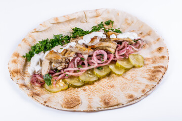 Shawarma with chicken