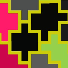 Obraz premium abstract geometric mulitcolored background design 