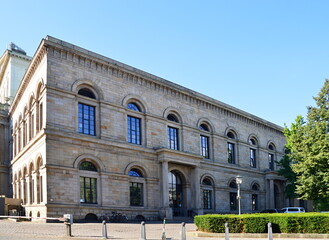 Fototapeta premium Historical Opera House in Hannover, the Capital City of Lower Saxony