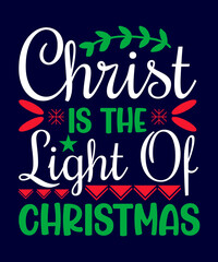 Christmas Quotes T-shirt Design Vector