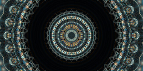 Fraktal Hintergrund Design 