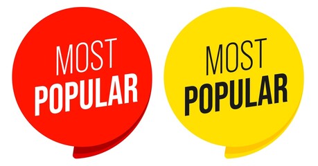 Most popular product or service promotion sticker set © stickerside