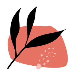 Abstract Leaves Blob