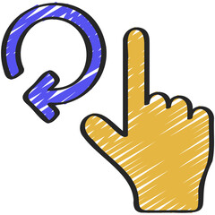Rotate Pinch Icon