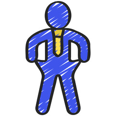 Empty Pockets Person Icon