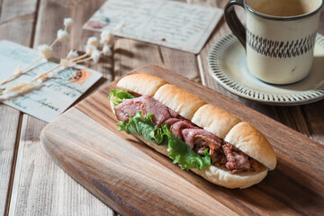 ベーコンサンド