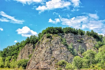 landscape with clouds