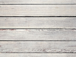 White wooden horizontal planks texture board background.