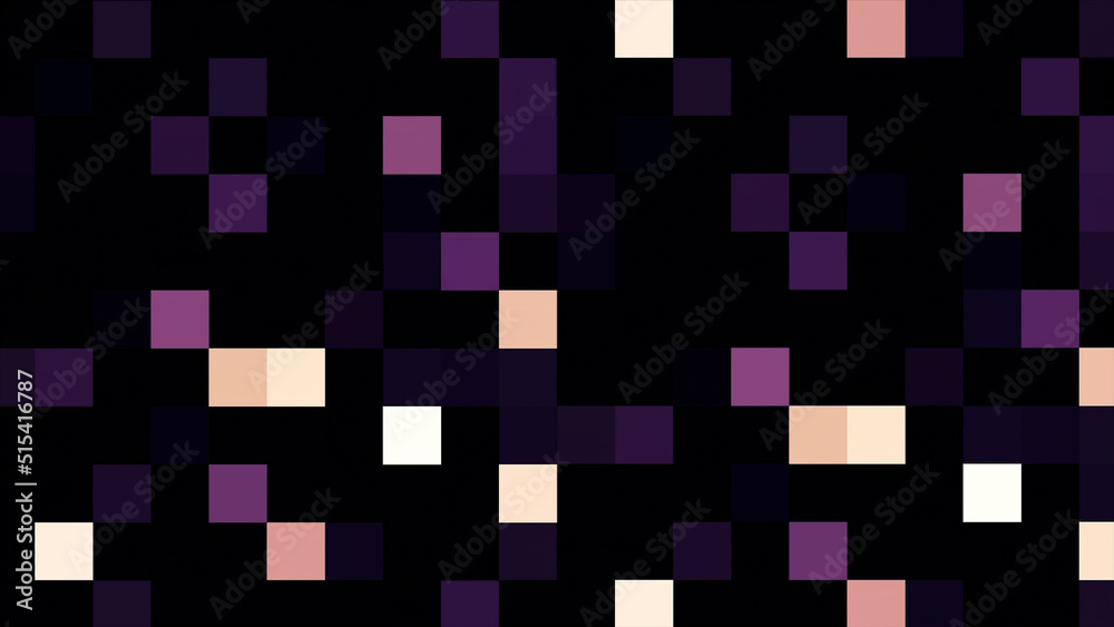 Poster random changing geometrical graphics shapes colored figures motion animation. triangles abstract bac