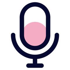 mic Icon Illustration