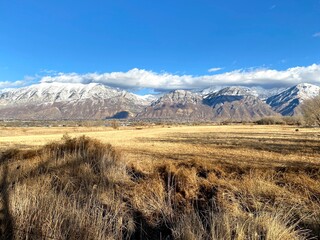 Wasatch Front in Utah Valley