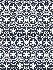 Fototapeta premium Geometric pattern. Seamless vector background. Graphic modern pattern. 