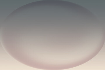 Obraz premium 暖か味のあるグレーのグラデーションに透明感のある大きな楕円