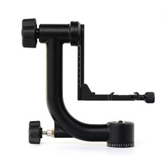 Gimbal head isolated on white background.