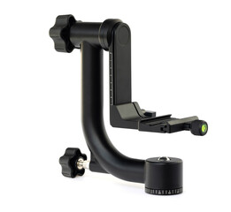 Gimbal head isolated on white background.