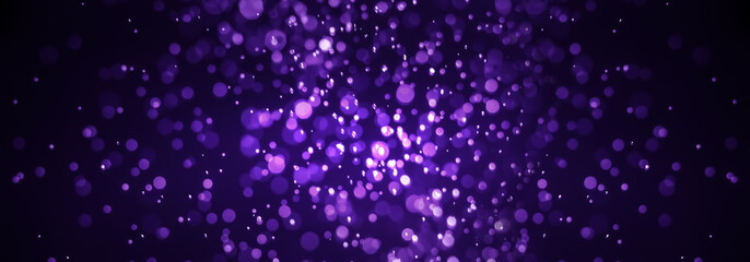 Abstract purple proton bokeh, bokeh, blur