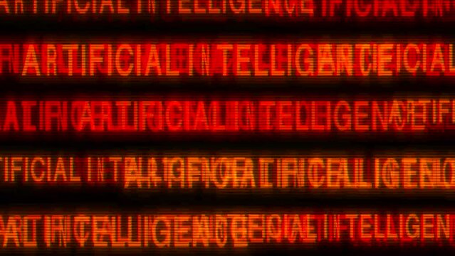 Big data analytics animated text kinetic finance fintech wordscape ai artificial intelligence software