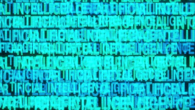 Big data analytics animated text kinetic finance fintech wordscape ai artificial intelligence software