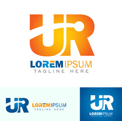 UR Monogram Initial Logo