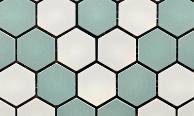 Obraz premium hexagon background very cool